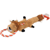 Hračka Dog Fantasy Skinneeez Lev s provazem 35 cm