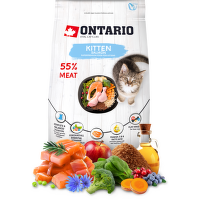 Корм для котят – Ontario Cat Kitten Salmon, 0,4 кг