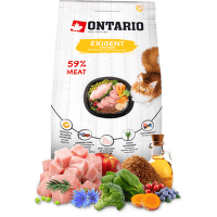 Корм для привередливых кошек – Ontario Cat Exigent, 2 кг
