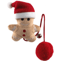 Hračka pre mačky Magic Cat Winter Tale medovníček s brmbolcom a rolničkou 26 cm