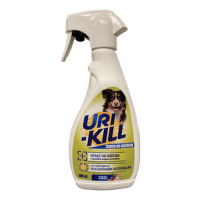 Līdzeklis telpu tīrīšanai – URI-KILL Dog/Puppy, ziedi, 500 ml