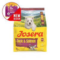 Barība kucēniem – Josera Mini Junior with Duck and Salmon, 900 g