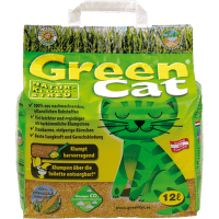 Кукурузный наполнитель для кошачьего туалета - GreenCat, 12 L