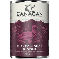 Canagan dog konzerva morka, kačka 400 g 