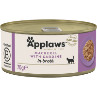 Konzerva Applaws Cat Mackerel a Sardine 70g