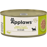 Konzerva Applaws Cat Tin Tuna Fillet with Seaweed 156 g