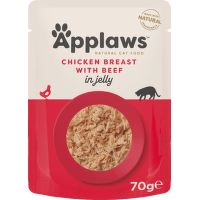 Kapsicka Applaws Cat chicken with beef in jelly 70g