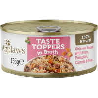 Konzerva Applaws Dog Chicken, Ham a Veg 156g