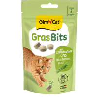 Maškrty GimCat Gras Bits s mačacou trávou 40 g
