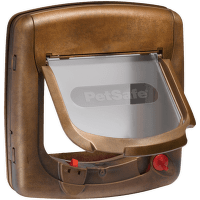 Дверца для животных - Staywell, PetSafe, Cat Flap with tunnel 917, brown, 22,4 см x 22,4 см 