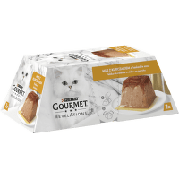Paštika Gourmet Revelations s kuřetem a omáčkou 2×57 g