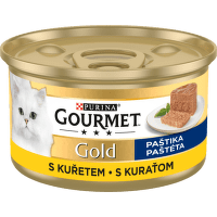 Gourmet Gold Cat konzerva kura 85 g 