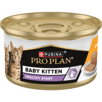 Paštika pro koťata Pro Plan Baby Kitten Healthy Start s kuřetem 85 g