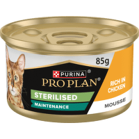 Konzerva Pro Plan Cat Sterilised s kuřetem 85 g
