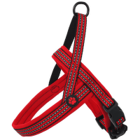 Krūšu siksna suņiem – Active Dog Harness Neoprene L, 3,2 x 72–90 cm, red