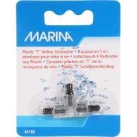 T veida sadalītājs akvāriju kompresoriem – Marina Plastic T Airline Connector