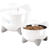 Cat It Pixi Combo Kit fontána s miskou biela