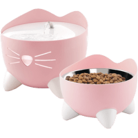 Cat It Pixi Combo Kit fontána s miskou ružová