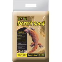 Песок для террариума - ExoTerra Desert Sand желтый 4.5kg