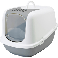 Tualete kaķiem – Savic Nestor Jumbo, white-cool grey, 66,5 x 48,5 x 46,5 cm