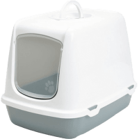 Tualete kaķiem – Savic Oscar, cold grey-white, 50 x 37 x 39 cm