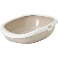 Туалет для кошек – Savic Gizmo Large, white/mocha, 52 x 39,5 x 15 см