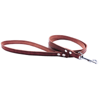 Kožené vodítko Tamer 1,4cm/115cm hnědé