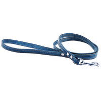 Kožené vodítko Tamer 1,4cm/115cm tyrkysové