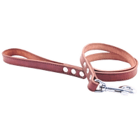 Kožené vodítko Tamer 1,9cm/175cm hnědé