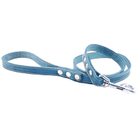 Kožené vodítko Tamer 1,9cm/175cm tyrkysové