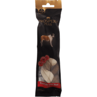 Gardums suņiem – Prospera Plus Rawhide With Beef Braided Stick, 17,5 cm
