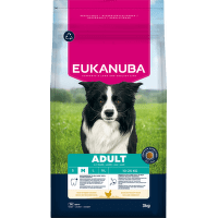 Krmivo Eukanuba Adult Medium s kuracím 3kg