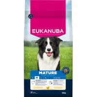 Barība suņiem – Eukanuba Mature Medium Breed, Chicken 15 kg