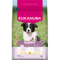 Krmivo Eukanuba Puppy Medium s kuracím 3kg