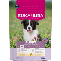 Krmivo Eukanuba Puppy Medium s kuracím 800g