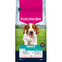 Krmivo Eukanuba Adult Small&Medium losos a jačmeň 12kg