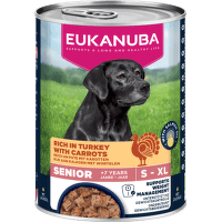 Konzerva Eukanuba Senior moriak s mrkvou 400g