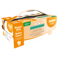 Kapsičky IAMS výber z morských a suchozemských mäs v omáčke multipack 4080g