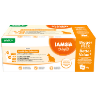 IAMS Delights kapsička morské a suchozem. mäso v omáčke multipack 72x85g