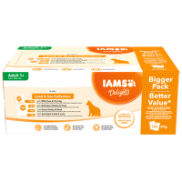 Kapsička Iams Delights mořské a suchozem. maso v želé multipack 72x85g