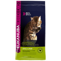 Eukanuba Cat Adult Chicken Hairball 2kg