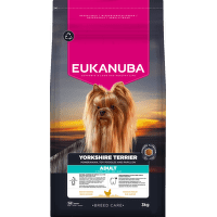 Krmivo Eukanuba Breed Care Adult Yorkshire Terrier Chicken 3 kg