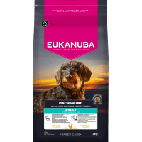 Krmivo Eukanuba Breed Care Adult Dachshund Chicken 3 kg