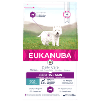 Eukanuba granuly Daily Care Sensitive Skin 2,3kg
