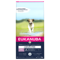 Eukanuba Puppy & Junior Small & Medium Grain Free Ocean Fish 12kg