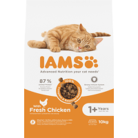 IAMS granuly pre dospelé mačky kuracie 10kg