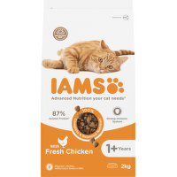 IAMS granuly pre mačky Adult Cat Chicken 2kg