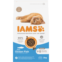 Krmivo IAMS Cat Kitten Ocean fish 3 kg