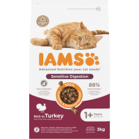 Krmivo IAMS Cat Adult Turkey 3 kg