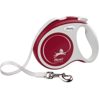 Navíjecí vodítko Flexi Comfort Plus Tape S 5 m červené